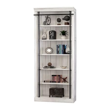 Avondale Avondale Bookcase White Fully Assembled IMAE4094W